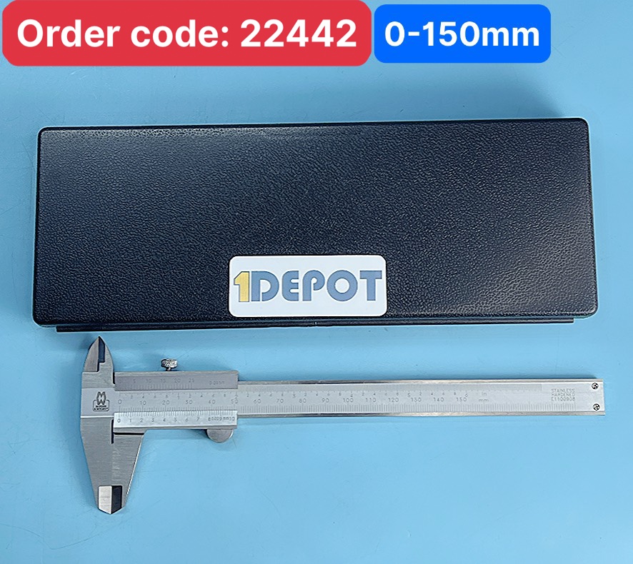 Thước kẹp cơ khí Moore & Wright 110-15I, dải đo 0-150mm / 0-6in, độ chia 0.02mm/0.001in