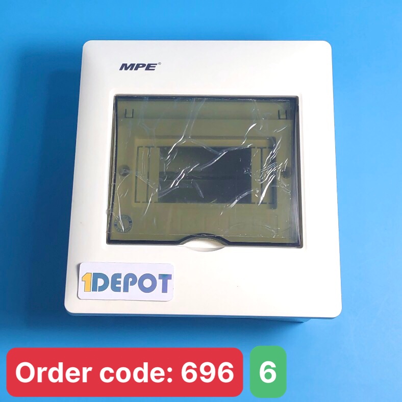 Tủ điện âm tường chứa mcb 6 cực MPE  TS-6