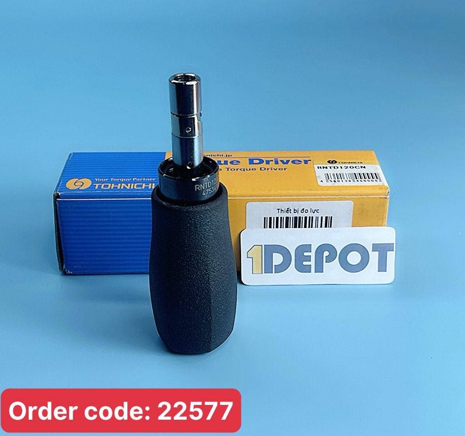 Tua vít đo lực xoắn siết Tohnichi RNTD120CN, dải lực 40-120 cN.m
