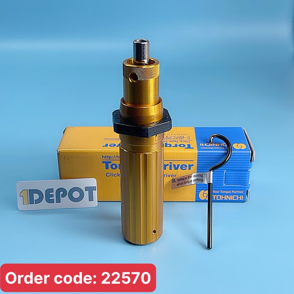 Tua vít đo lực xoắn siết Tohnichi RTD500CN dải lực 100 ~ 500 cN.m, có thang đo để điều chỉnh