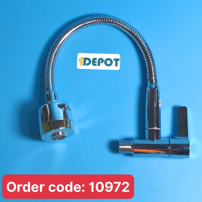 Vòi tường rửa bát lạnh mềm tròn Luco VTL02M