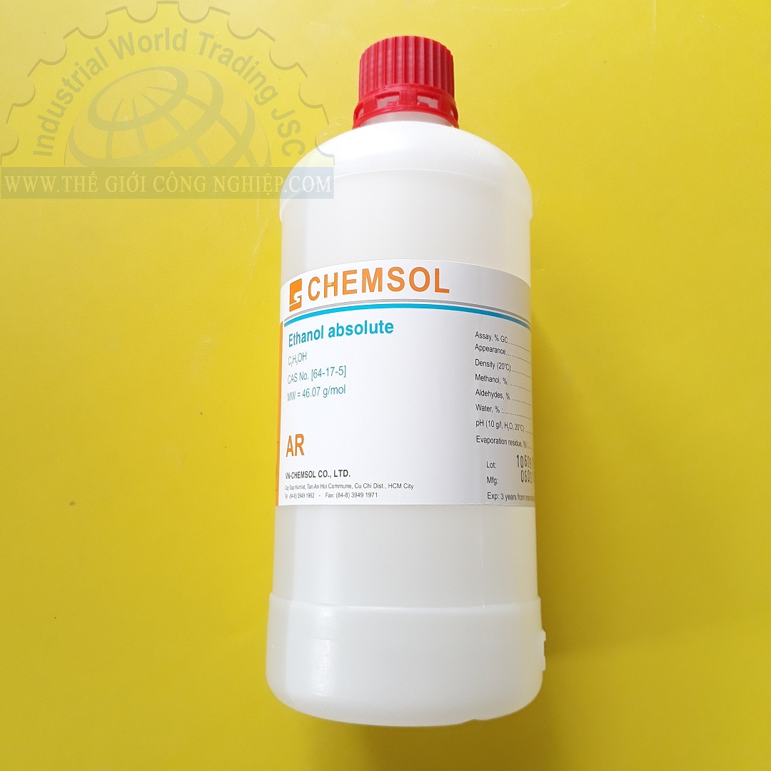 Cồn tuyệt đối 99.5% Chai nhựa 1000ml