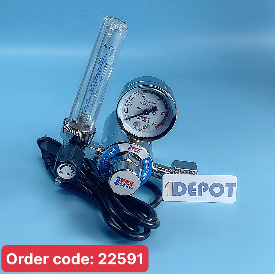 Đồng Hồ Khí Co2 220V Jiweida