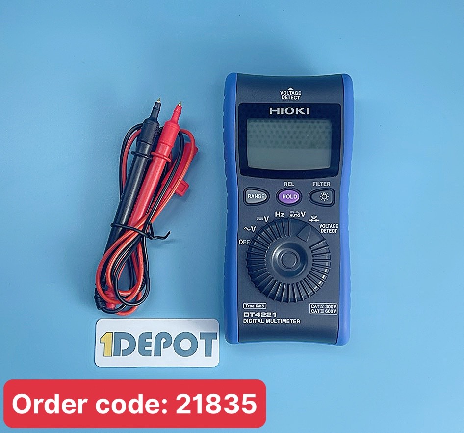 Đồng hồ vạn năng Hioki DT4221 (600V True RMS)
