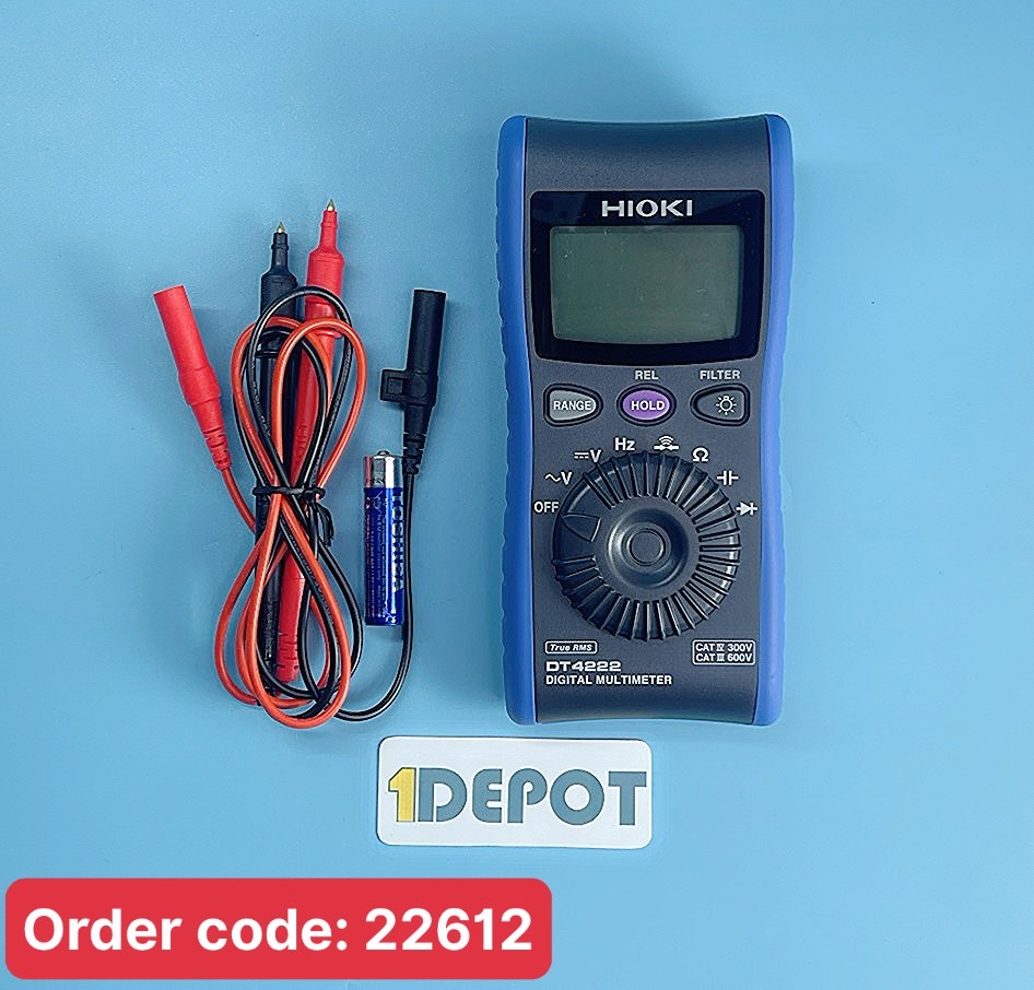 Đồng hồ vạn năng Hioki DT4222 (600V True RMS)