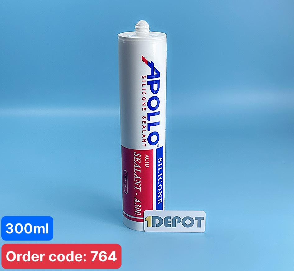 Keo silicone Apollo A300 300ml màu trắng sữa