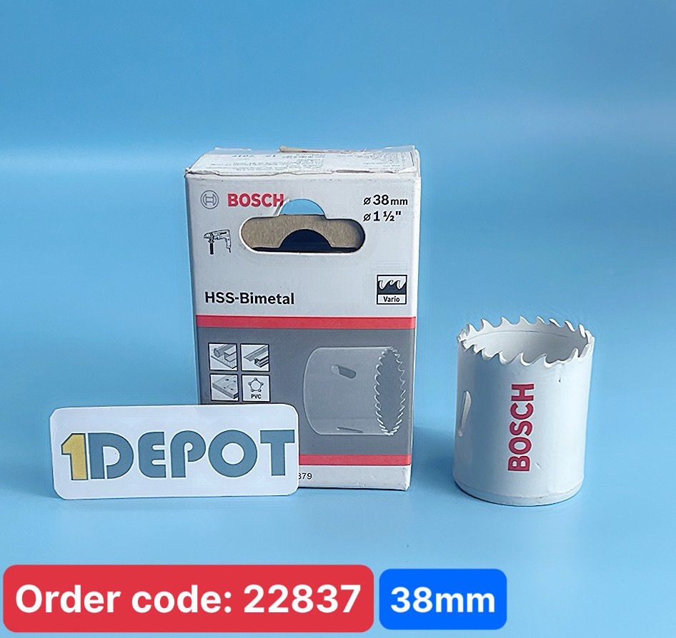 Mũi khoét lỗ 38mm Bosch 2608580412