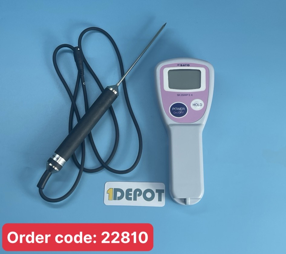 Nhiệt kế điện tử Sk-SaTo SK-250WPII-K, dải đo -50°C đến 250°C ( Bao gồm đầu dò )