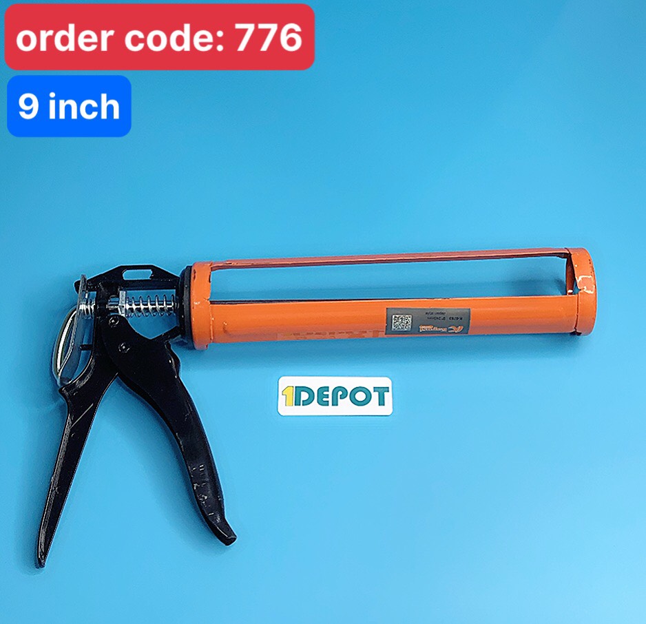Súng bắn keo silicon kapusi 9 inch thân thép hợp kim