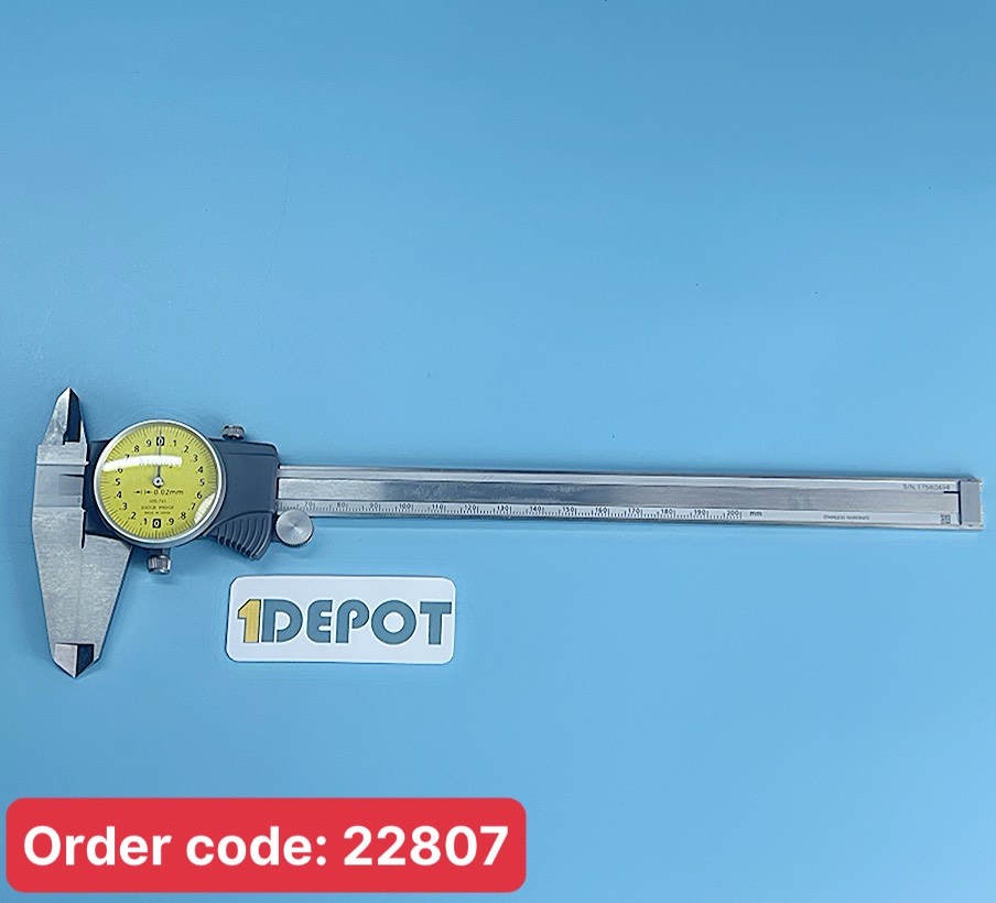 Thước cặp đồng hồ Mitutoyo 505-731, 0-200mm/0.02mm
