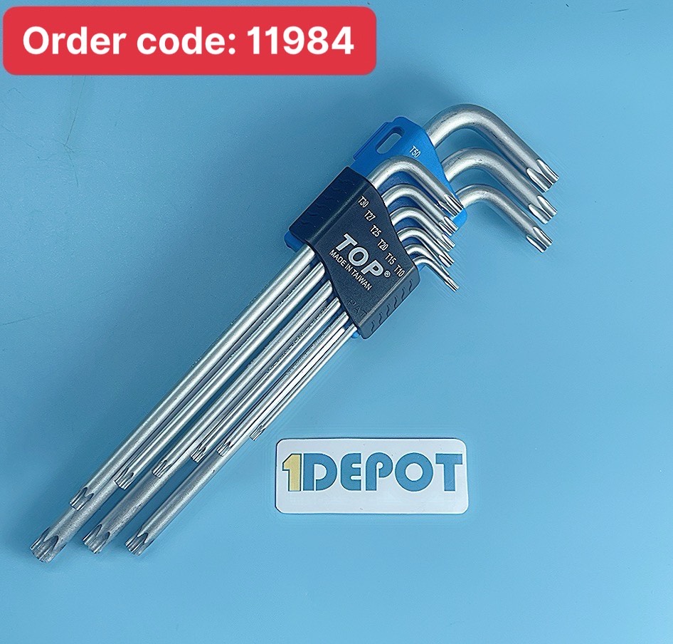 Bộ lục giác 9 cây bông mai Top KTH001