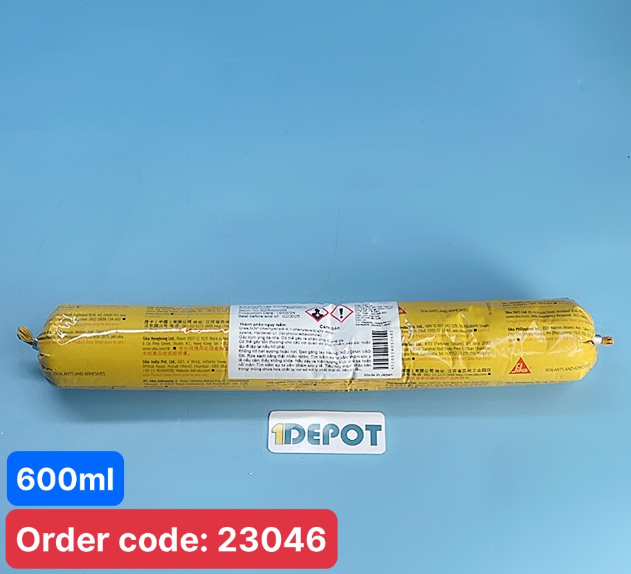 Chất trám khe đàn hồi 1 thành phần Sika Flex Construction AP 600ml