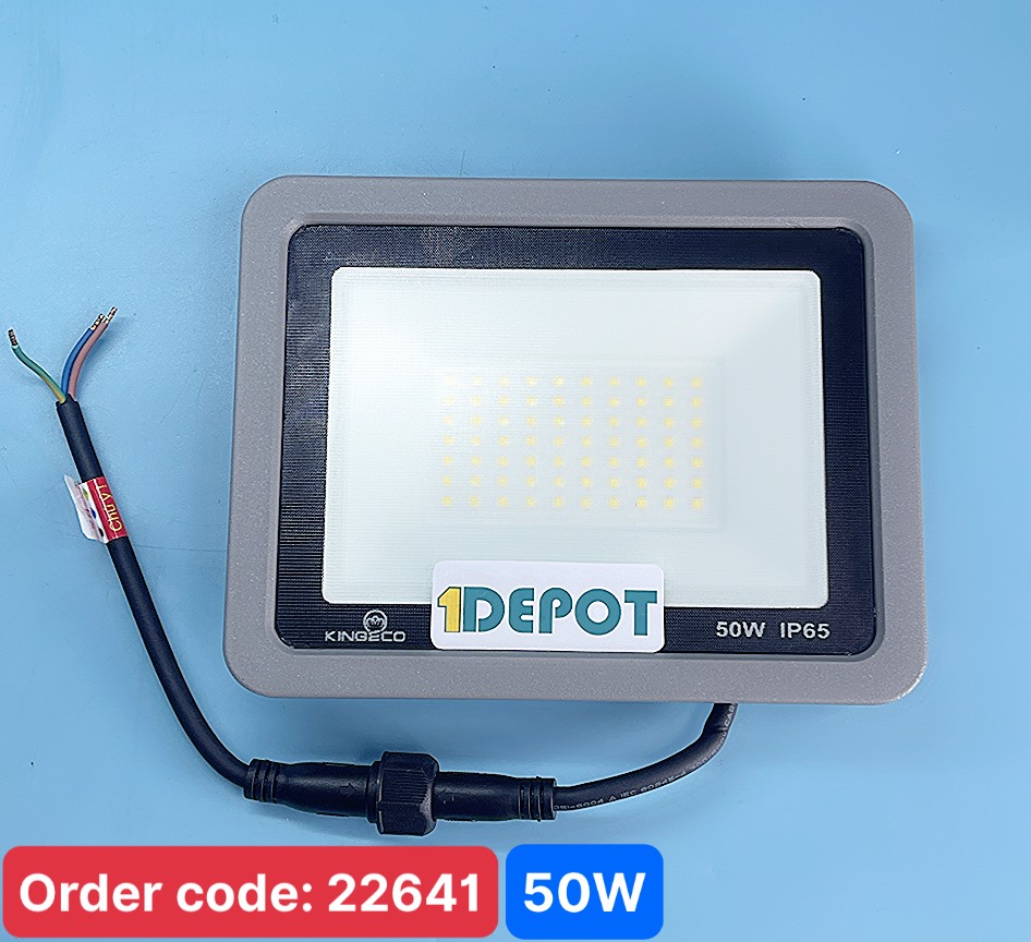 Đèn led pha 50W KingEco EC-FL-50 ánh sáng trắng 6000K