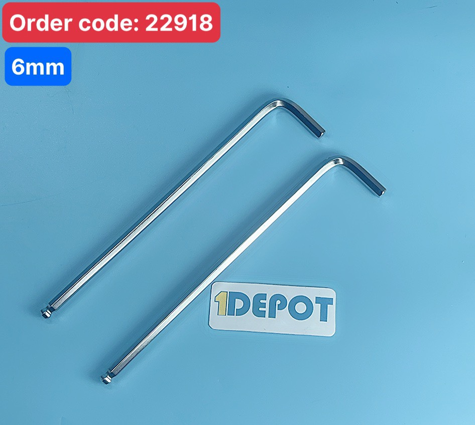 Lục giác xi mờ Licota 6mm