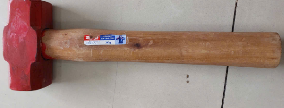 Búa thép đầu lục giác cán gỗ 2kg