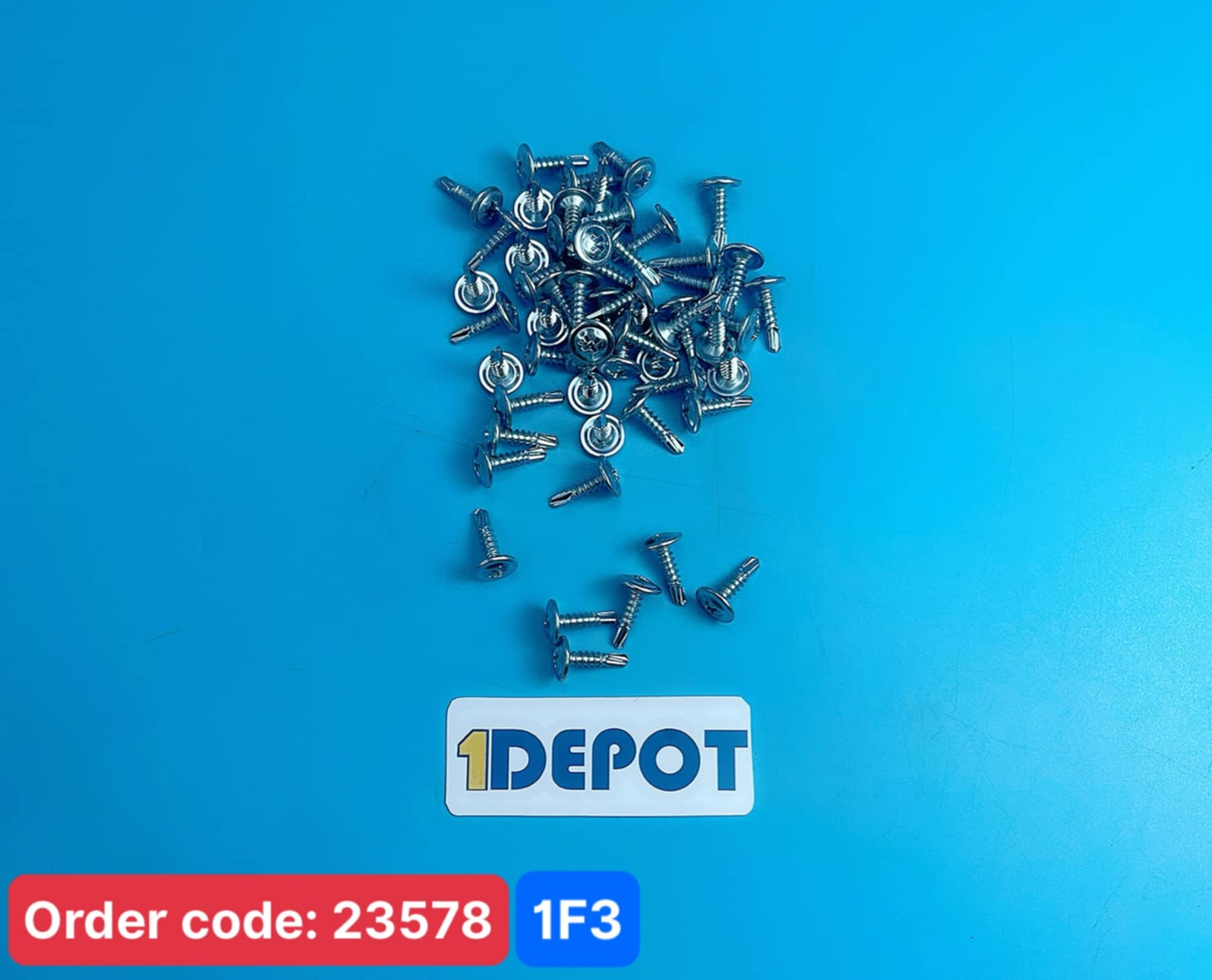 Vít đầu dù đuôi cá 1F3, đóng gói 1kg