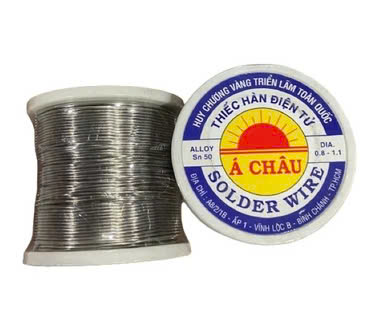 Chì hàn Á Châu xanh dương 0.8mm, Sn50 Pb50, 150G