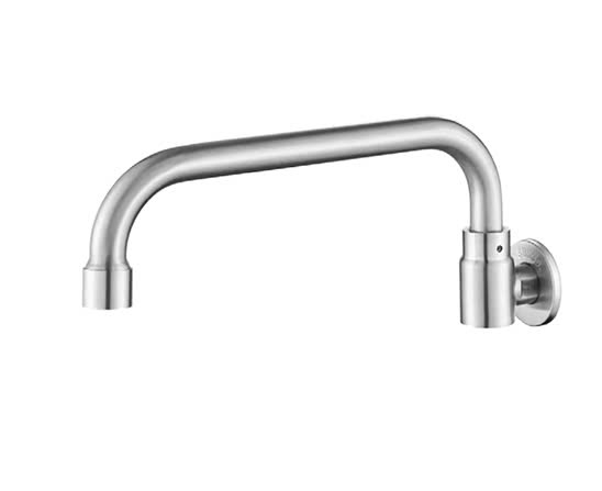 Vòi rửa bát Dolson DL6781 inox 304 mạ mờ, lạnh gắn tường