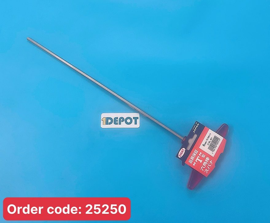 Lục giác thuần chữ T EIGHT 018L-6H 6mm 350mm