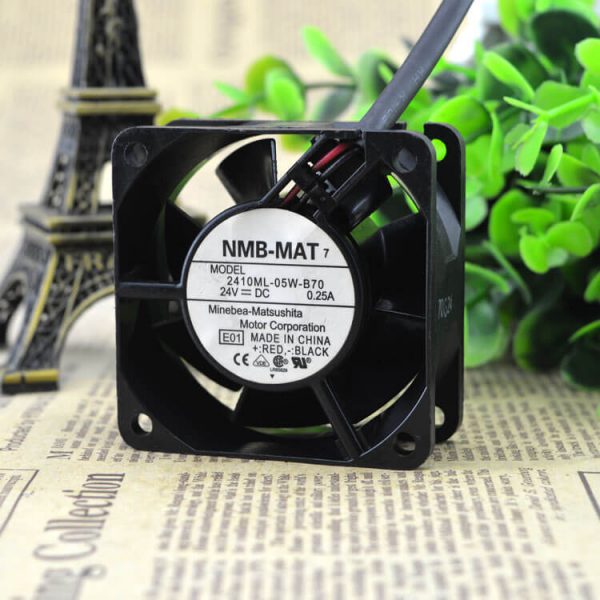 Quạt tản nhiệt NMB-MAT 2410ML-05W-B39, 24VDC, 1A, KT: 60x60x25MM