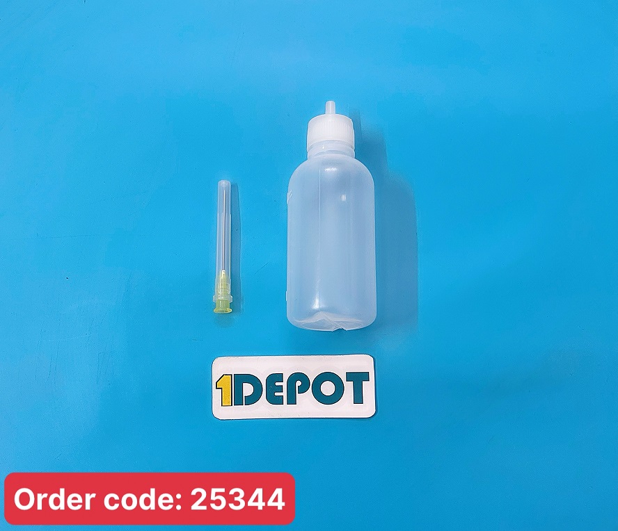 Bình nhựa đầu kim đựng hóa chất 50ml