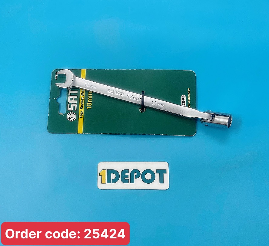 Cờ lê loại miệng hở - tuýp 10mm Sata 47-601 (47601)