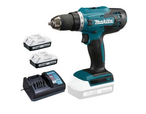 Máy khoan và vặn vít dùng pin Makita DF488DWE 18V
