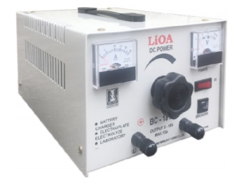 Máy sạc bình ắc quy 1 chiều 220V màu nâu nhạt LiOA BC1815