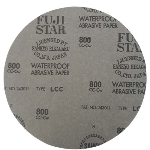 Giấy nhám tờ FUJISTAR, loại tròn 10 inch(250mm), độ mịn P1000