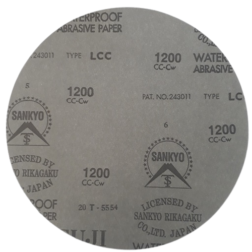 Giấy nhám tờ FUJISTAR, loại tròn 10 inch(250mm), độ mịn P1200