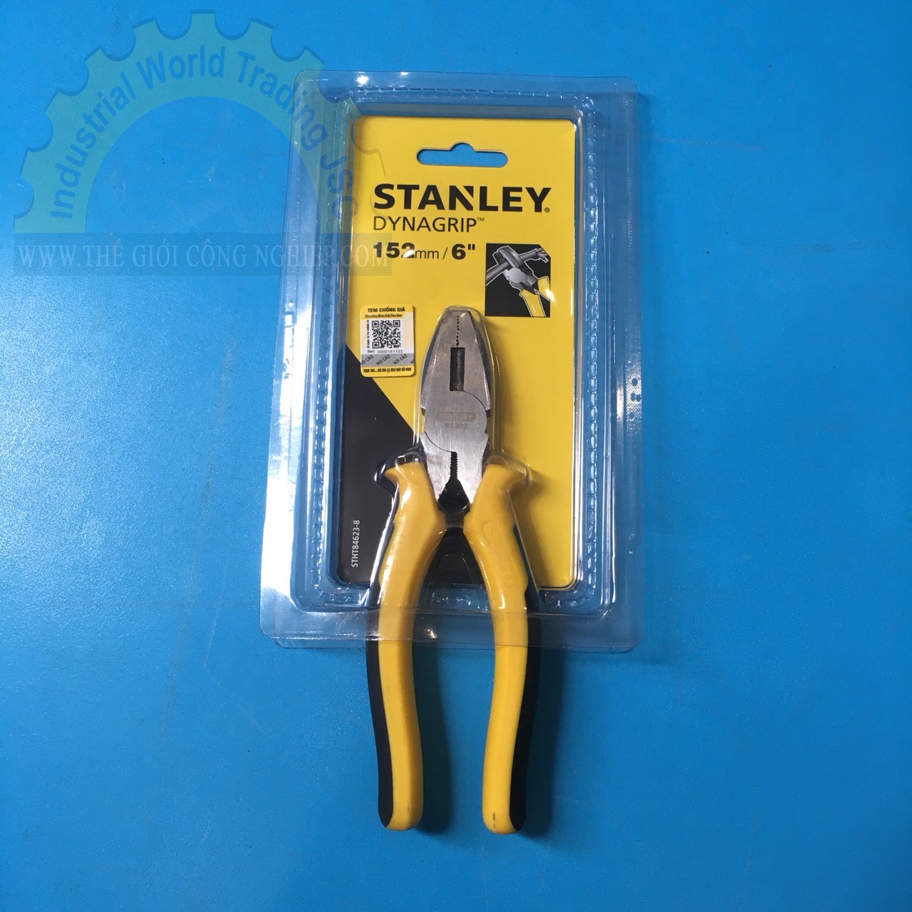 Kìm điện Stanley 84-623, kích thước 150mm/6