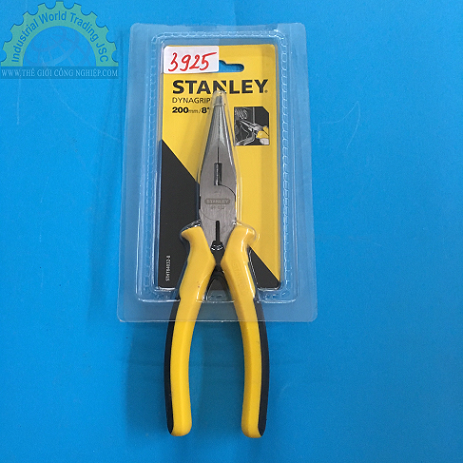 Kìm mỏ nhọn Stanley 84032-8,  kích thước 200mm/8"