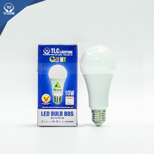 Đèn LED Búp OS 10W TLC, TLC-BOS-10W-V, ánh sáng vàng