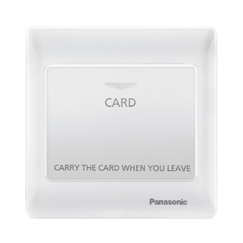 Bộ công tắc thẻ Panasonic WEC5781W-VN, màu trắng