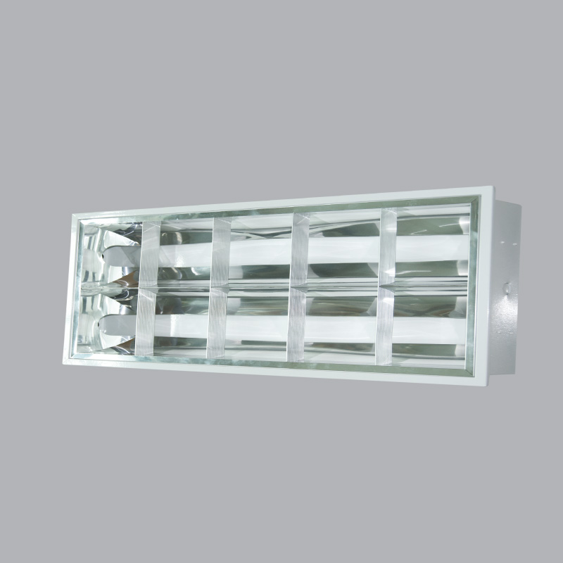 Bộ máng đèn xương cá led MPE - MATL-210T 0.6m ánh sáng trắng (bao gồm 2 bóng tube thủy tinh)