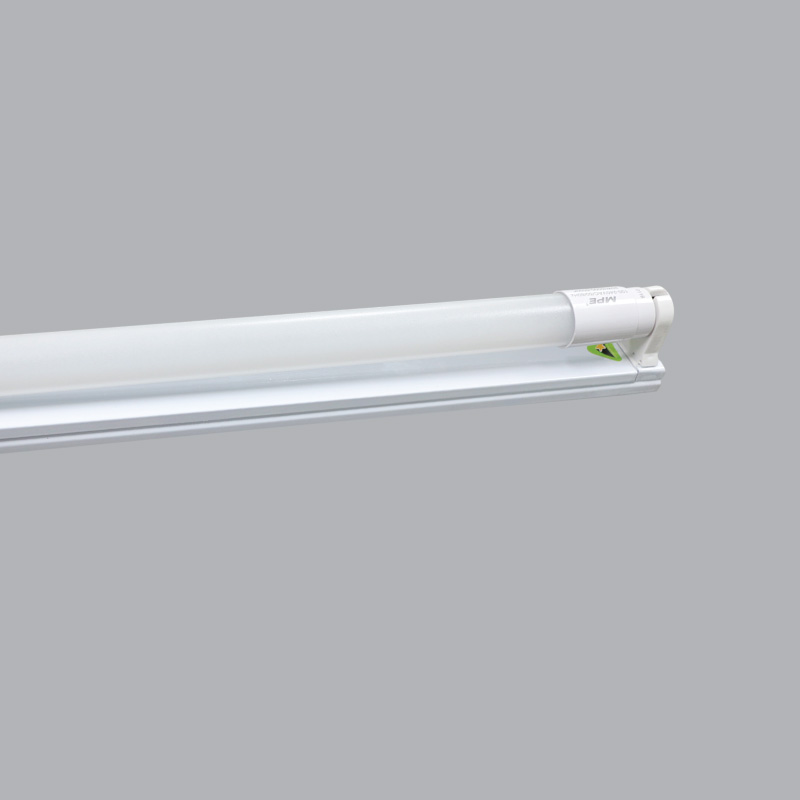 Bộ máng Led tube thủy tinh MPE (bao gồm bóng) 1x18W 1.2m - MGT-120V ánh sáng vàng