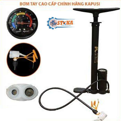 Bơm tay có đồng hồ Kapusi K-3041