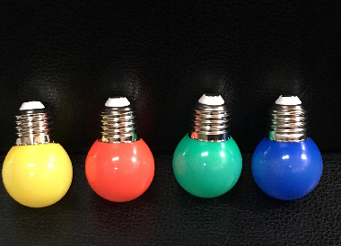 Bóng LED Bulb trang trí Rạng Đông A45G/1W màu xanh lá