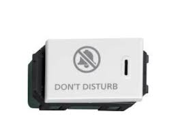 Công tắc có đèn báo “Đừng làm phiền” Panasonic WEG5002K-021, 220VAC - 10A
