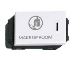 Công tắc có đèn báo “Xin dọn phòng” Panasonic WEG5001K-031, 250VAC - 16A