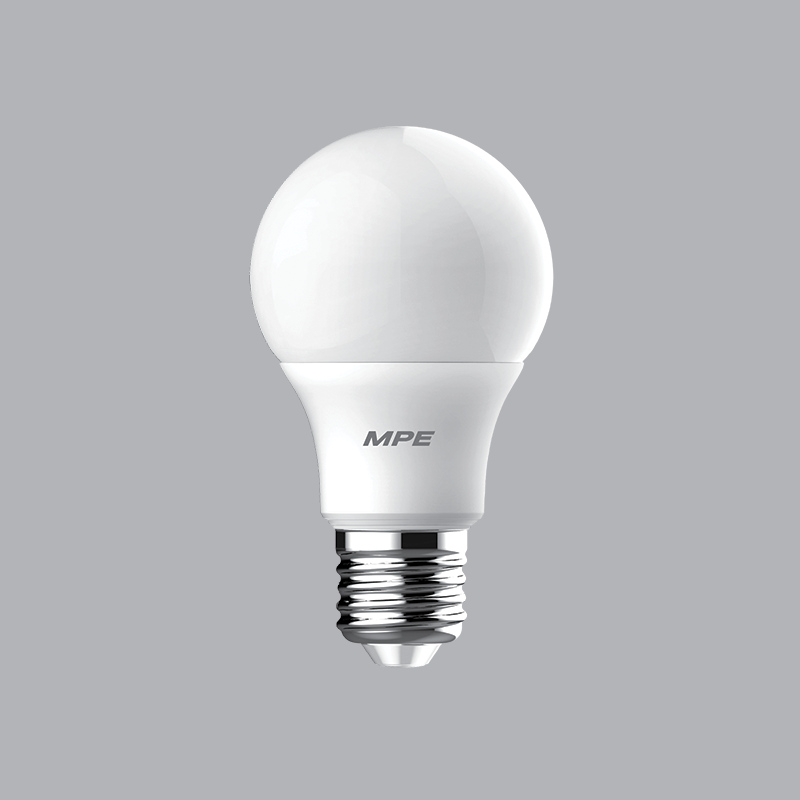 Đèn led Bulb chống ẩm 12W MPE, 70X142 mm - LBD3-12T ánh sáng trắng