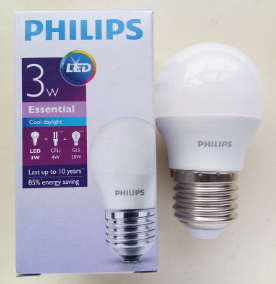Đèn Led Bulb Essential G5 Philips ESS LED bulb 11W E27 VN T, ánh sáng trắng, 12 bóng/thùng