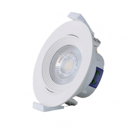 Đèn LED Downlight cảm biến Rạng Đông AT04.PIR 90/7W 6500K SS, ánh sáng trắng