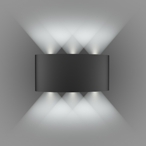 Đèn LED Gắn tường Rạng Đông GT18.3M 6W 4000K, ánh sáng trung tính