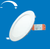 Đèn Led âm trần điều chỉnh độ sáng tối 12W MPE RPL-12T/DIM, ánh sáng trắng, KT Þ170x25 mm, đục lỗ Þ150 mm