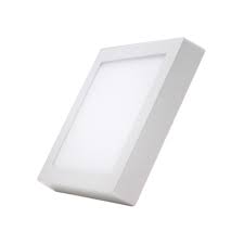 Đèn LED Panel Ốp Trần Nổi Nanoco Loại Vuông viền trắng 18W ánh sáng trắng NPL186S