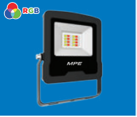 Đèn Led pha MPE 125x155x30mm - FLD5-20RGB