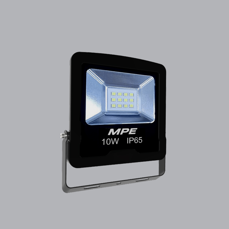 Đèn Led pha MPE 100W, 282x321x38mm - FLD5-100V ánh sáng vàng