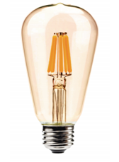 Đèn led sợi tóc Edison 4W Mỹ Linh A60-4V-27, ánh sáng vàng 2700K, vỏ vàng