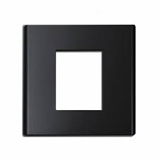 Mặt vuông dành cho 2 thiết bị Panasonic WEB7812MB, màu đen ánh kim